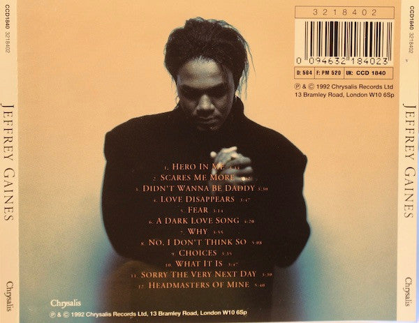 Jeffrey Gaines : Jeffrey Gaines (CD, Album)
