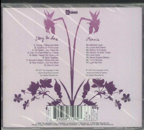 Minnie Riperton : Stay In Love / Minnie (CD, Comp)