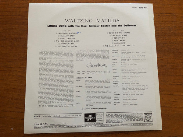 Lionel Long : Waltzing Matilda (LP, RE)