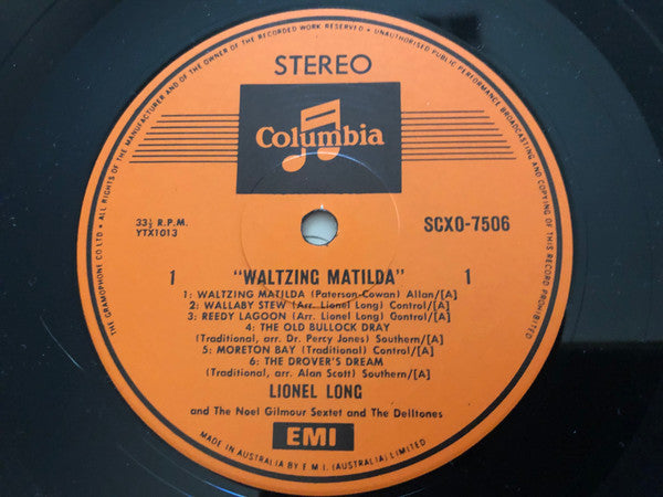 Lionel Long : Waltzing Matilda (LP, RE)