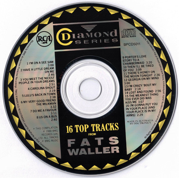 Fats Waller : 16 Top Tracks (CD, Comp, RM)