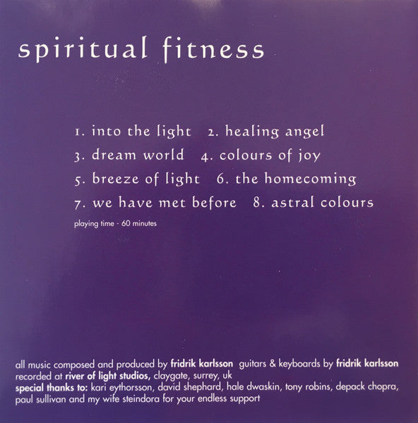 Fridrik Karlsson : Spiritual Fitness (CD, Album)