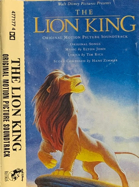 Elton John, Tim Rice, Hans Zimmer : The Lion King (Original Motion Picture Soundtrack) (Cass, Album)