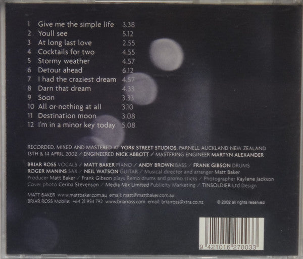Briar Ross : Surrender And Win (CD, Album)