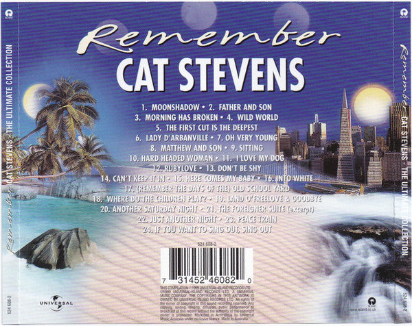 Cat Stevens : Remember (The Ultimate Collection) (CD, Comp, PMI)