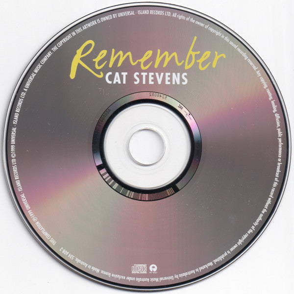 Cat Stevens : Remember (The Ultimate Collection) (CD, Comp, PMI)