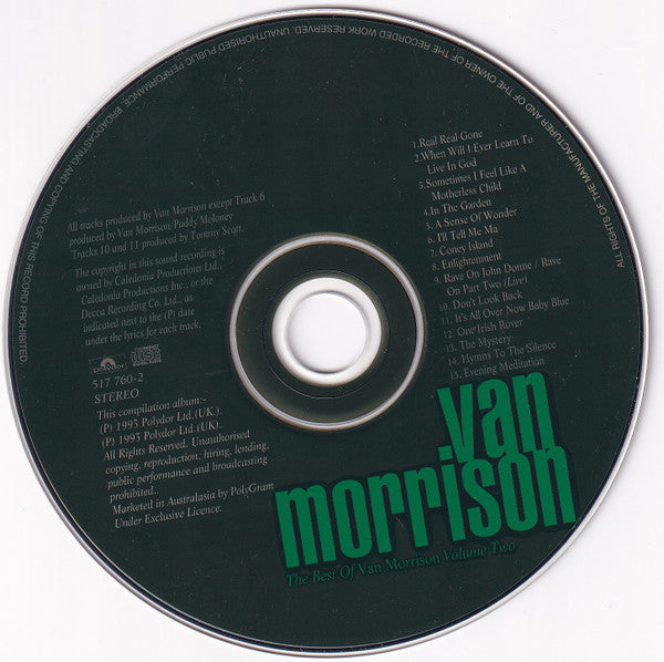 Van Morrison : The Best Of Van Morrison (Volume Two) (CD, Comp, RP)