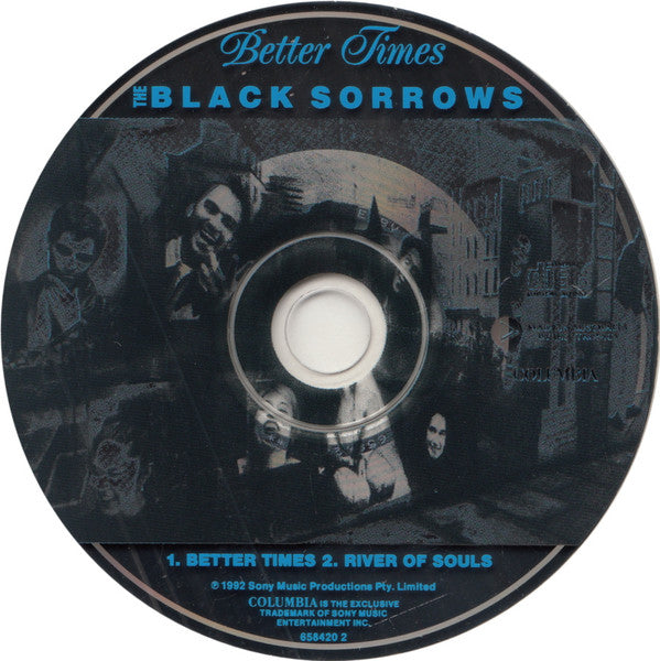The Black Sorrows : Better Times (CD, Single)