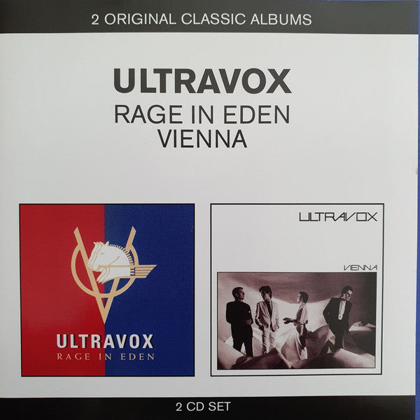 Ultravox : Rage In Eden / Vienna (CD, Album, RM + CD, Album, Enh, RM + Comp, RE)