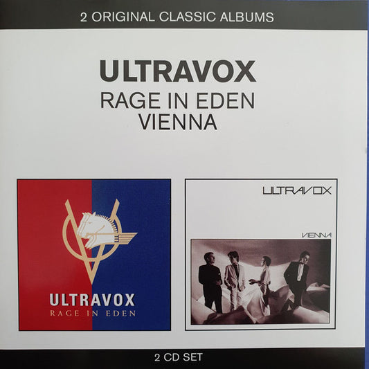 Ultravox : Rage In Eden / Vienna (CD, Album, RM + CD, Album, Enh, RM + Comp, RE)