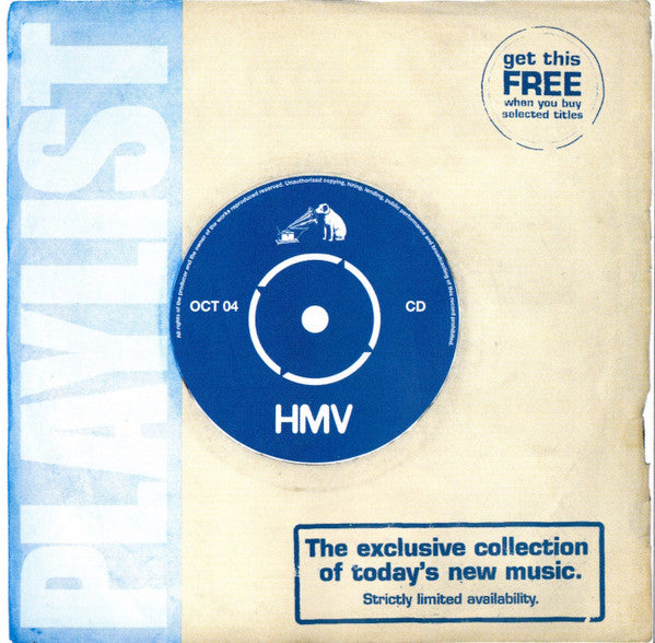 Various : Playlist: Volume 26 - October 2004 (CD, Comp, Smplr)