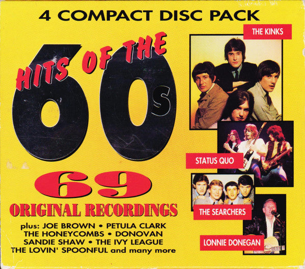 Various : Hits Of The 60's (4xCD, Comp, RE + Box)