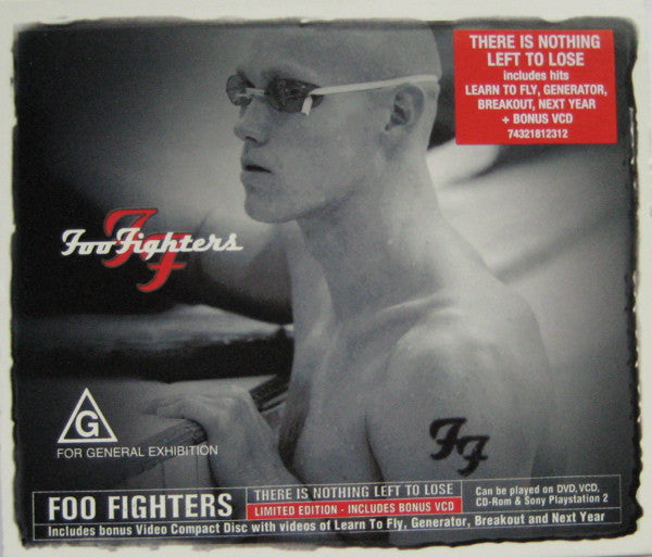 Foo Fighters : There Is Nothing Left To Lose (CD, Album, Enh, RE + VCD, Ltd + Sli)