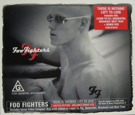 Foo Fighters : There Is Nothing Left To Lose (CD, Album, Enh, RE + VCD, Ltd + Sli)