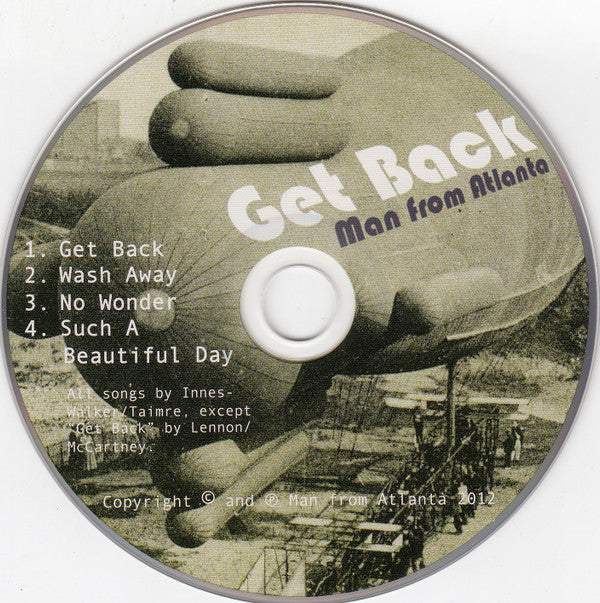 Man From Atlanta : Get Back (CD, Single, Dig)