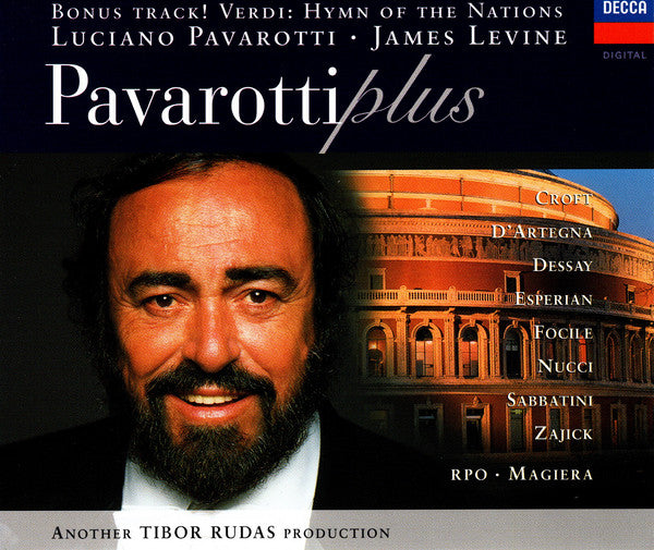 Luciano Pavarotti : Pavarotti Plus (2xCD, Comp, Dlx)