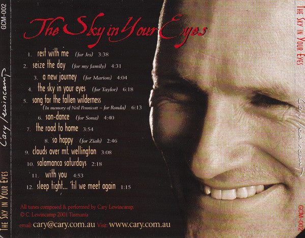 Cary Lewincamp : The Sky In Your Eyes - Solo Guitar Images Two (CD, Album)