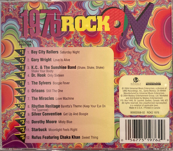 Various : Rock On 1976 (CD, Comp)