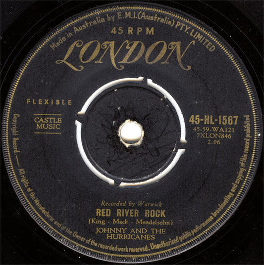 Johnny And The Hurricanes : Red River Rock / Buckeye (7", Single)