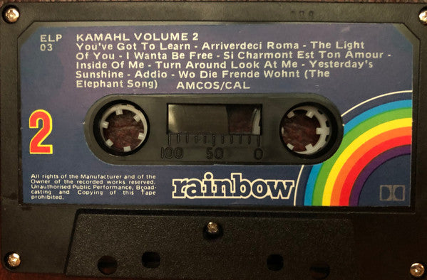 Kamahl : Volume 2 (Vol. 2 Extra) (Cass, Comp, Dol)