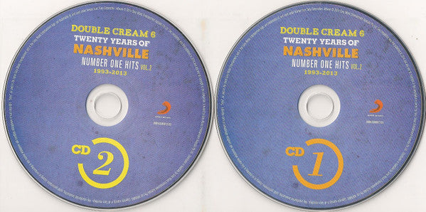 Various : Double Cream 6: Twenty Years Of Nashville Number One Hits Vol. 2 - 1993-2013 (2xCD, Comp)
