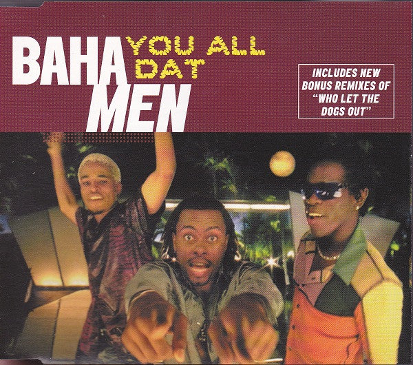 Baha Men : You All Dat (CD, Maxi)