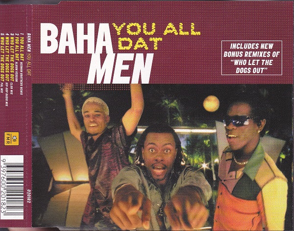 Baha Men : You All Dat (CD, Maxi)