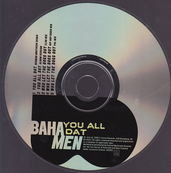 Baha Men : You All Dat (CD, Maxi)