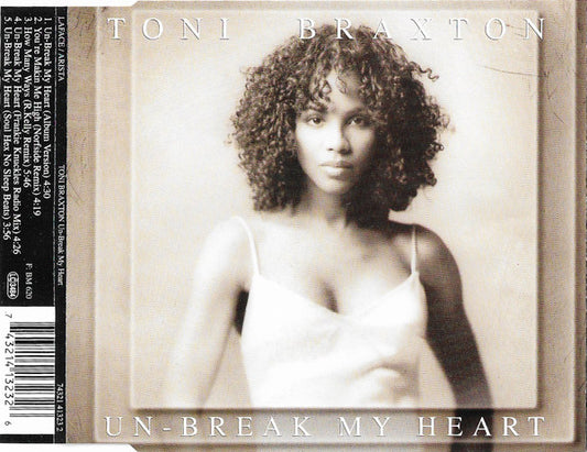 Toni Braxton : Un-Break My Heart (CD, Maxi)