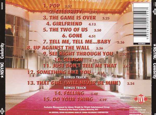 *NSYNC : Celebrity (CD, Album)