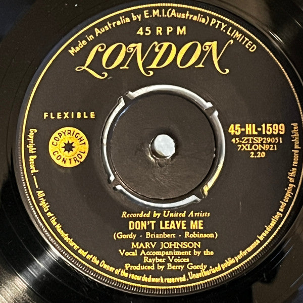 Marv Johnson : You Got What It Takes (7", Single)
