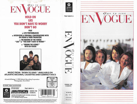 En Vogue : Born To Sing (VHS, PAL)