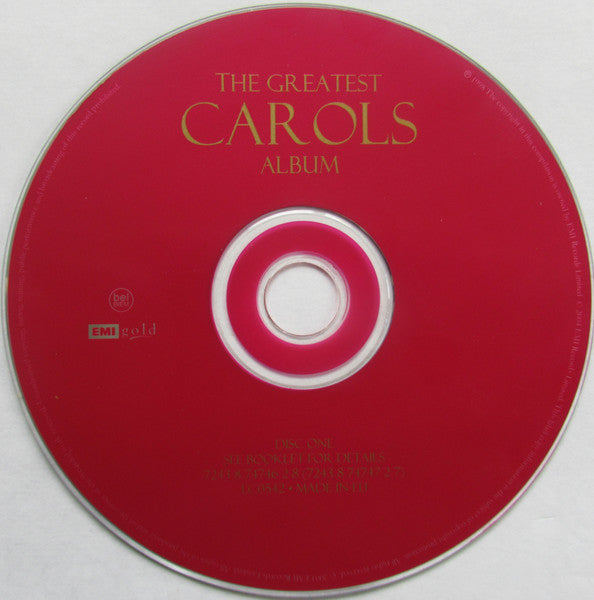 Various : The Greatest Carols Album (2xCD, Album)