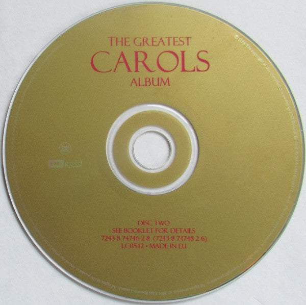 Various : The Greatest Carols Album (2xCD, Album)