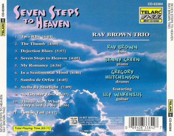Ray Brown Trio Featuring Ulf Wakenius : Seven Steps To Heaven (CD, Album)