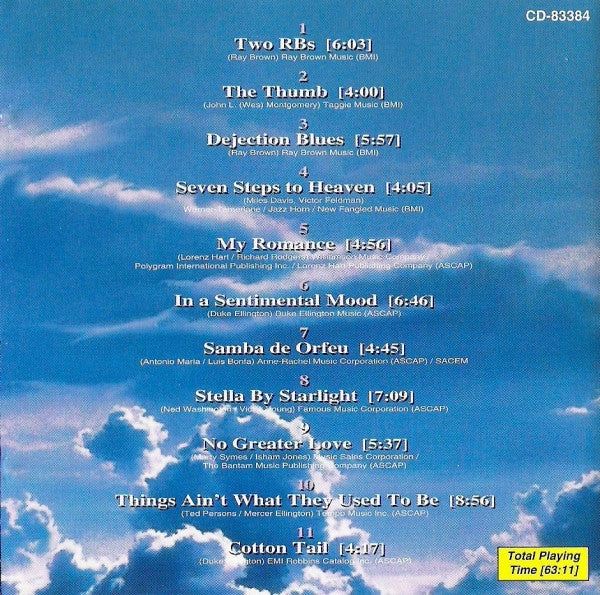 Ray Brown Trio Featuring Ulf Wakenius : Seven Steps To Heaven (CD, Album)