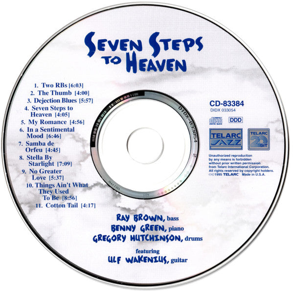 Ray Brown Trio Featuring Ulf Wakenius : Seven Steps To Heaven (CD, Album)