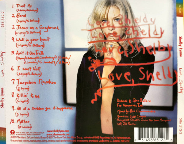 Shelby Lynne : Love, Shelby (CD, Album, Jew)