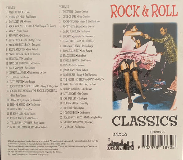Various : Rock & Roll Classics (Box + 2xCD, Comp)
