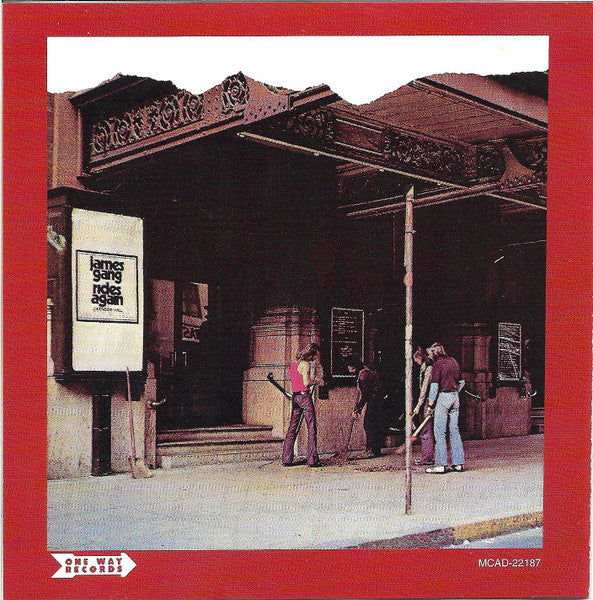 James Gang : Live In Concert (CD, Album, RE)