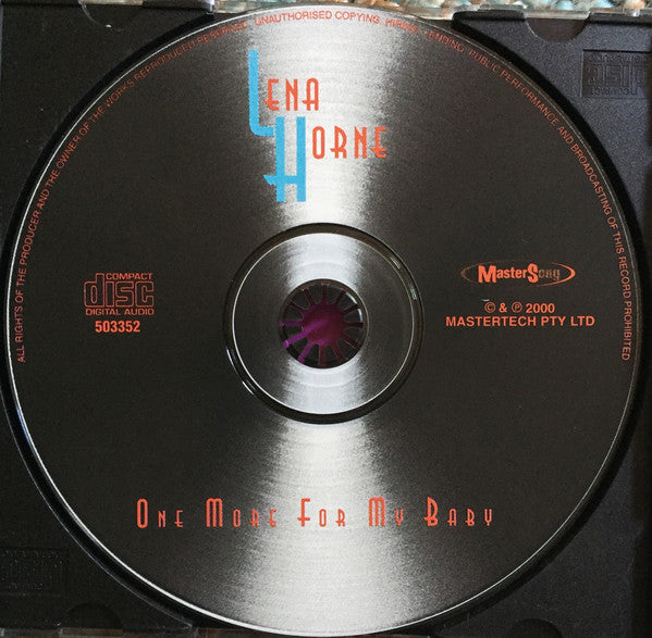 Lena Horne : One More For My Baby (CD, Comp)