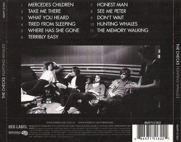 The Checks : Hunting Whales (CD, Album)