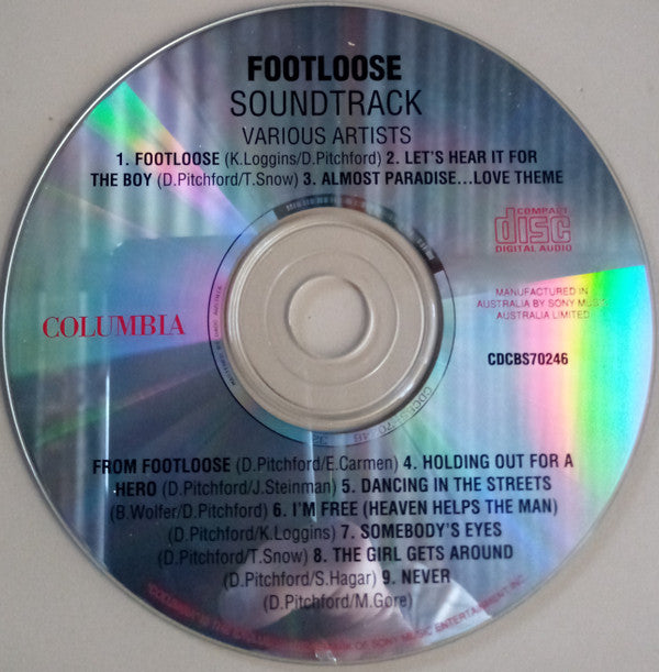Various : Footloose - Original Motion Picture Soundtrack (CD, Comp, RE)