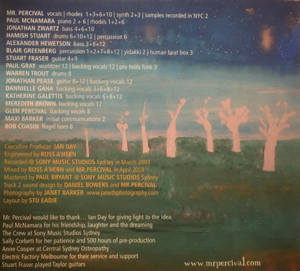Mr. Percival (3) : Falling Round The Sun  (CD, Album)