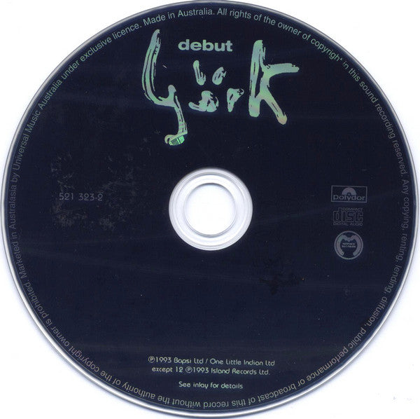 Björk : Debut (CD, Album, RE)