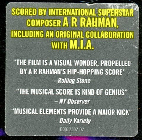 A.R. Rahman : Slumdog Millionaire (Music From The Motion Picture) (CD, Album)