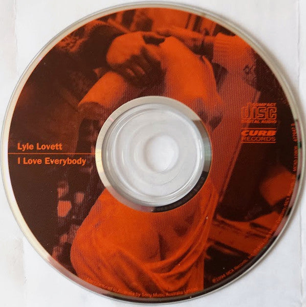 Lyle Lovett : I Love Everybody (CD, Album)