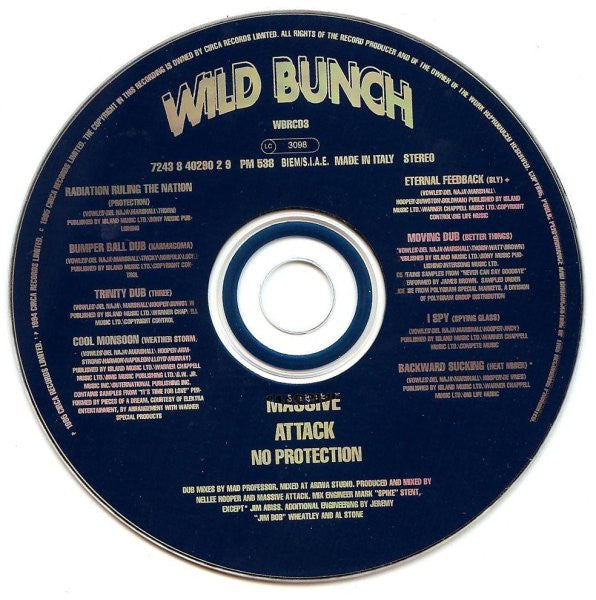 Massive Attack V Mad Professor : No Protection (CD, Album)