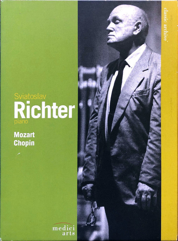 Sviatoslav Richter - Mozart*, Chopin* : Piano (DVD-V, NTSC, Reg)