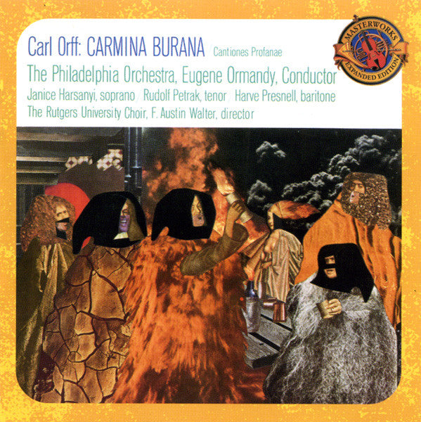 Carl Orff - The Philadelphia Orchestra, Eugene Ormandy, Janice Harsanyi / Rudolph Petrak* / Harve Presnell, The Rutgers University Choir, F. Austin Walter : Carmina Burana / Cantiones Profanae (CD, RE, RM)